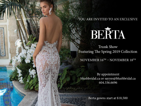 BERTA | Trunk Show | 2019, Vancouver
