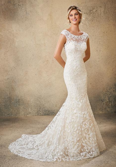 Rue (#5762) gown from the 2019 Morilee Bridal collection, as seen on dressfinder.ca