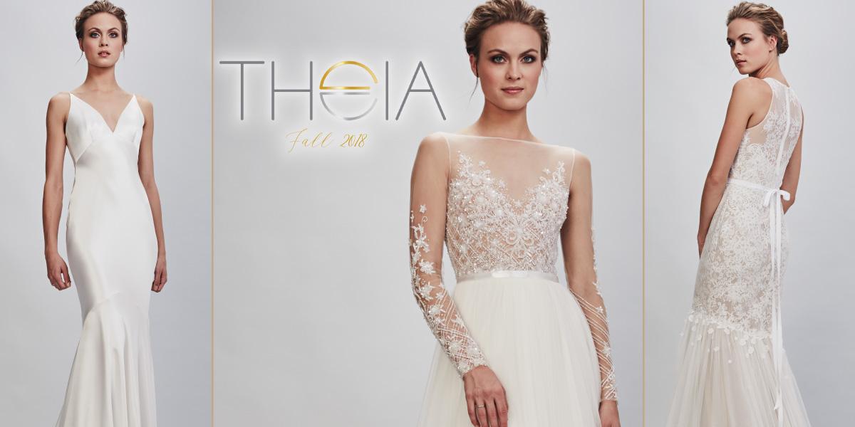 Theia White Collection Bisou Bridal Vancouver BC