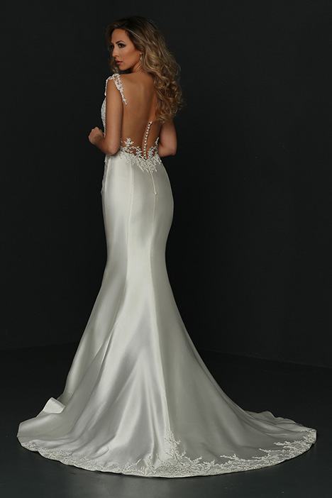 simone carvalli bridesmaid dresses 90363 Back Wedding Dress by Lotus bridal