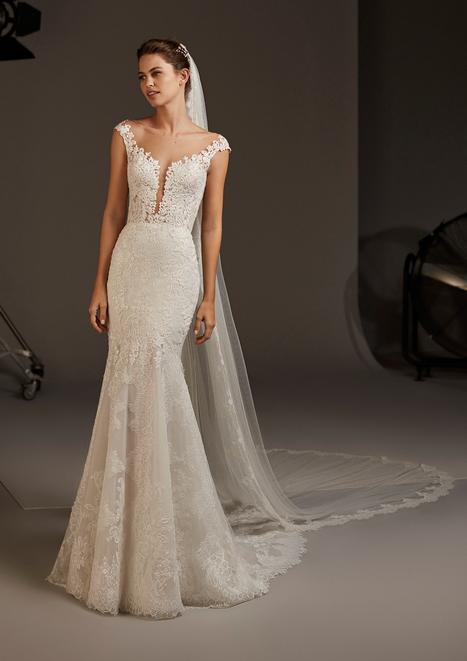 Fit Flare Wedding Dresses by Pronovias The Dressfinder