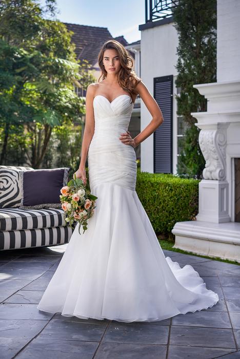 F191065 Sweetheart Strapless Satin Ball Gown Wedding Dress