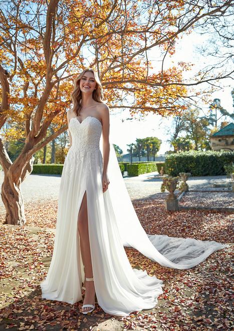 Agate white wedding dress outlet
