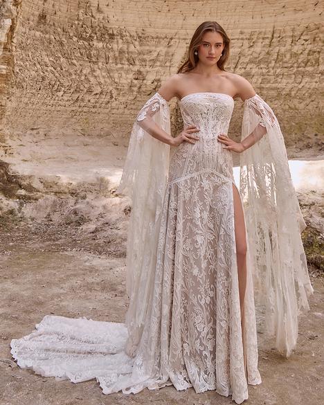 Slim A-Line Wedding Dresses by La Perle | The Dressfinder