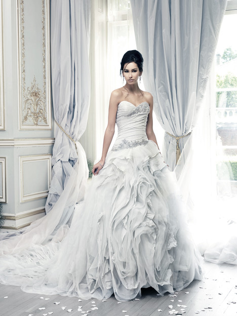 Pracatan Pale Blue Wedding Dress By Ian Stuart The Dressfinder