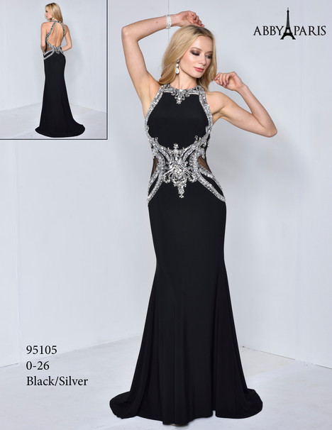 tall womens black dress pants Lucci Lu 93086 Black Chiffon A-Line Dress  Formalwear Outlet