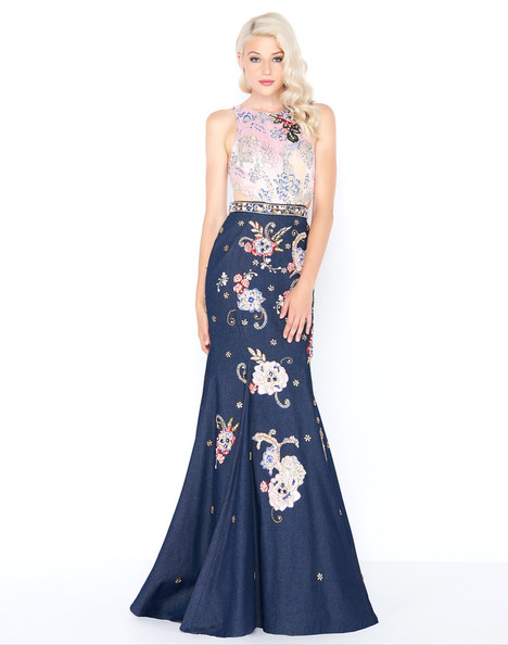 denim with diamond outfit