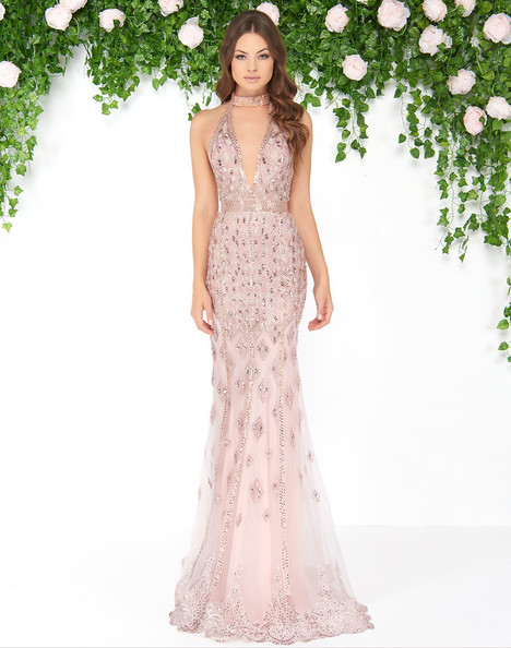 green emerald velvet dress Rose Gold Printed Maxi Dress with Criss Cross Back