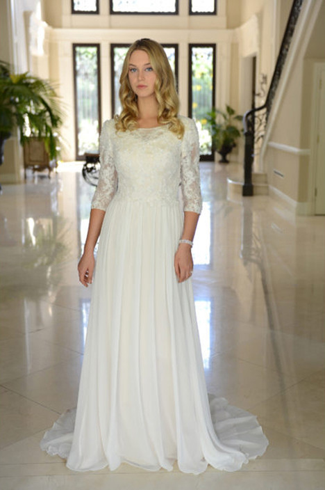 chinese dress ladies Venus Bridal TB7775 Modest Wedding Dress