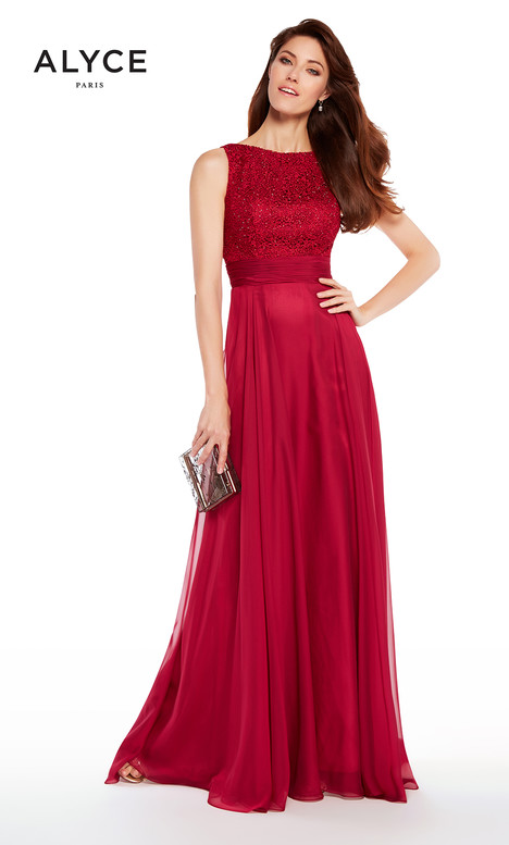 raspberry mother of the bride dress