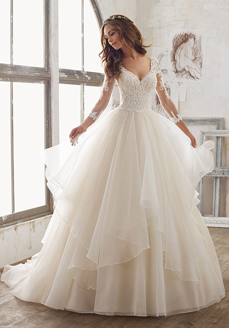 Maya (#5517) gown from the 2017 Morilee Bridal collection, as seen on dressfinder.ca