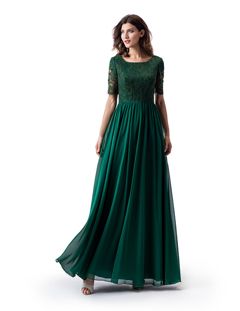 venus modest bridesmaid dresses Venus Bridal TB7715 Modest Wedding Dress